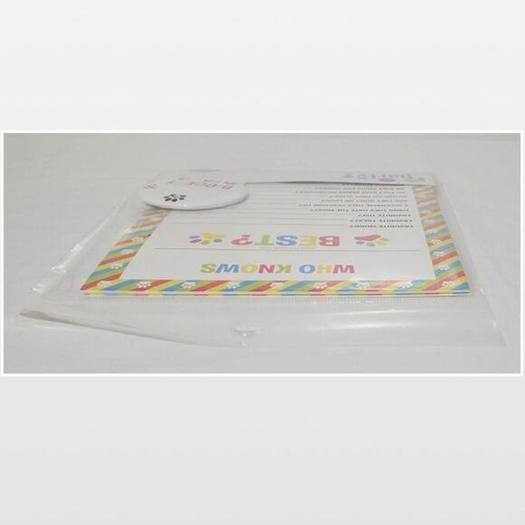 New Live. Laugh. Celebrate. Pet Game Cards Animal Dog Cat Party Set NWT - Picture 10 of 11